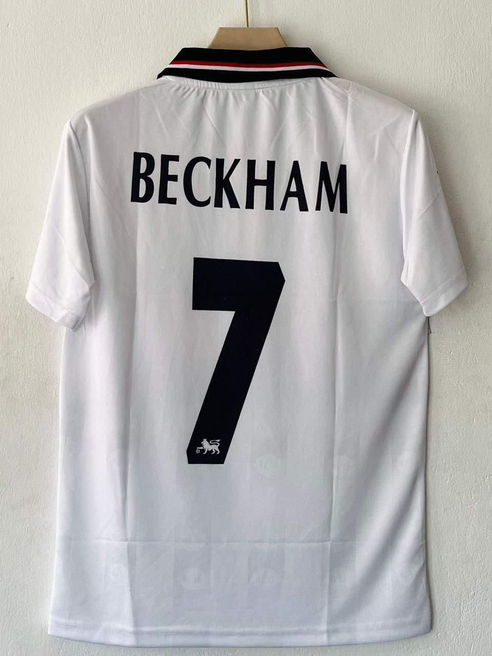 Manchester United Retro Beckham 1997/1999 Embroidery Jersey