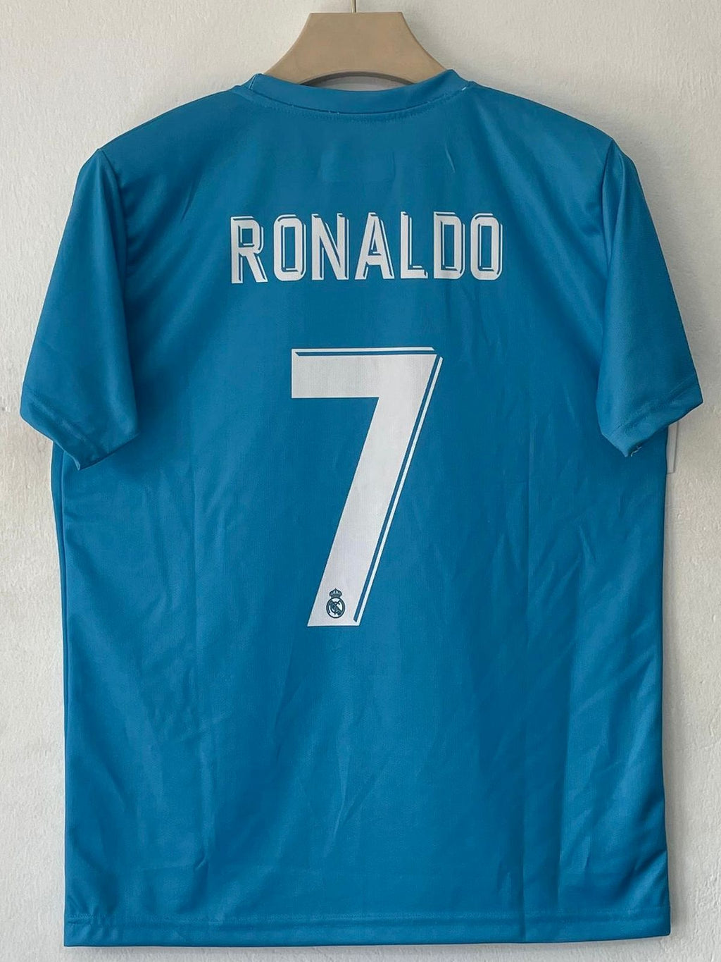Real Madrid Retro Ronaldo 2017/2018 Embroidery Jersey