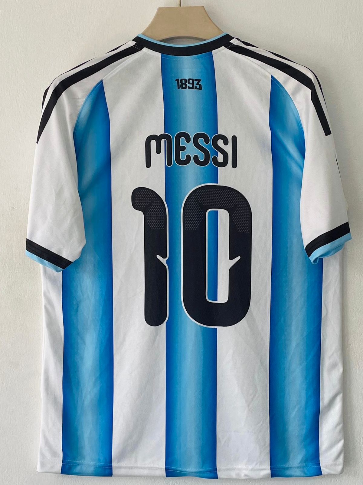Argentina Home Messi 2026 Embroidery Jersey