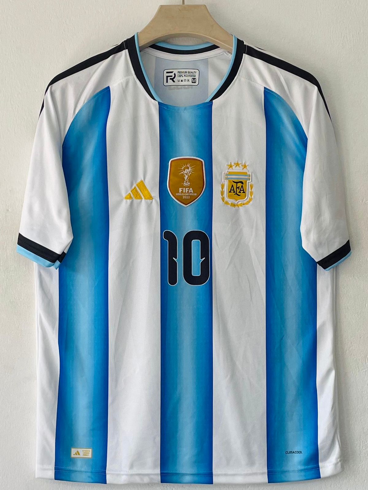 Argentina Home Messi 2026 Embroidery Jersey