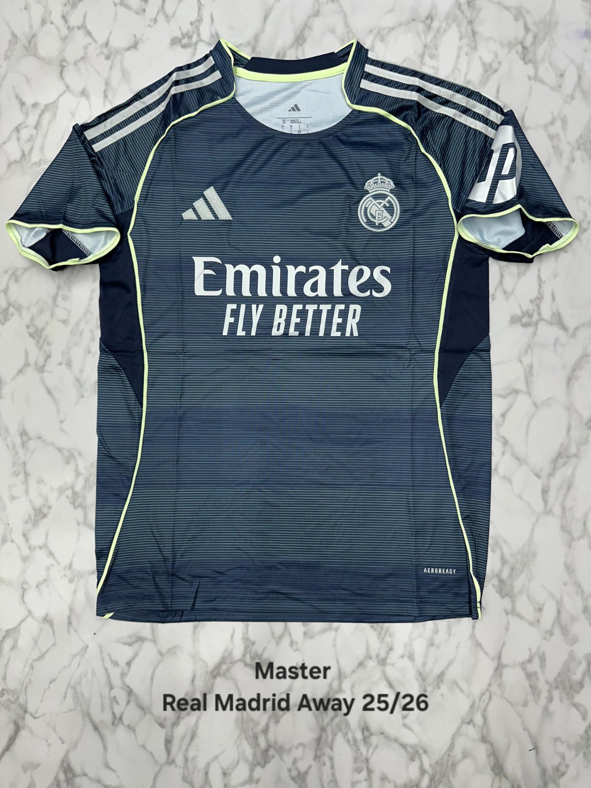 Real Madrid Away 25/26 Master Version Jersey