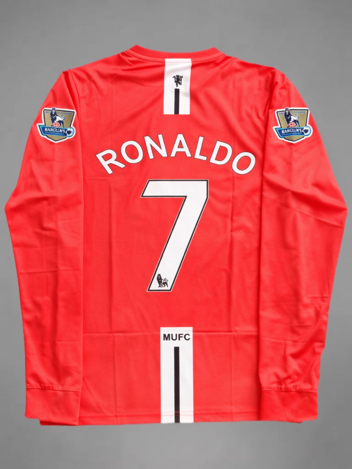 Manchester United Home 2008 Ronaldo Retro Embroidery Jersey