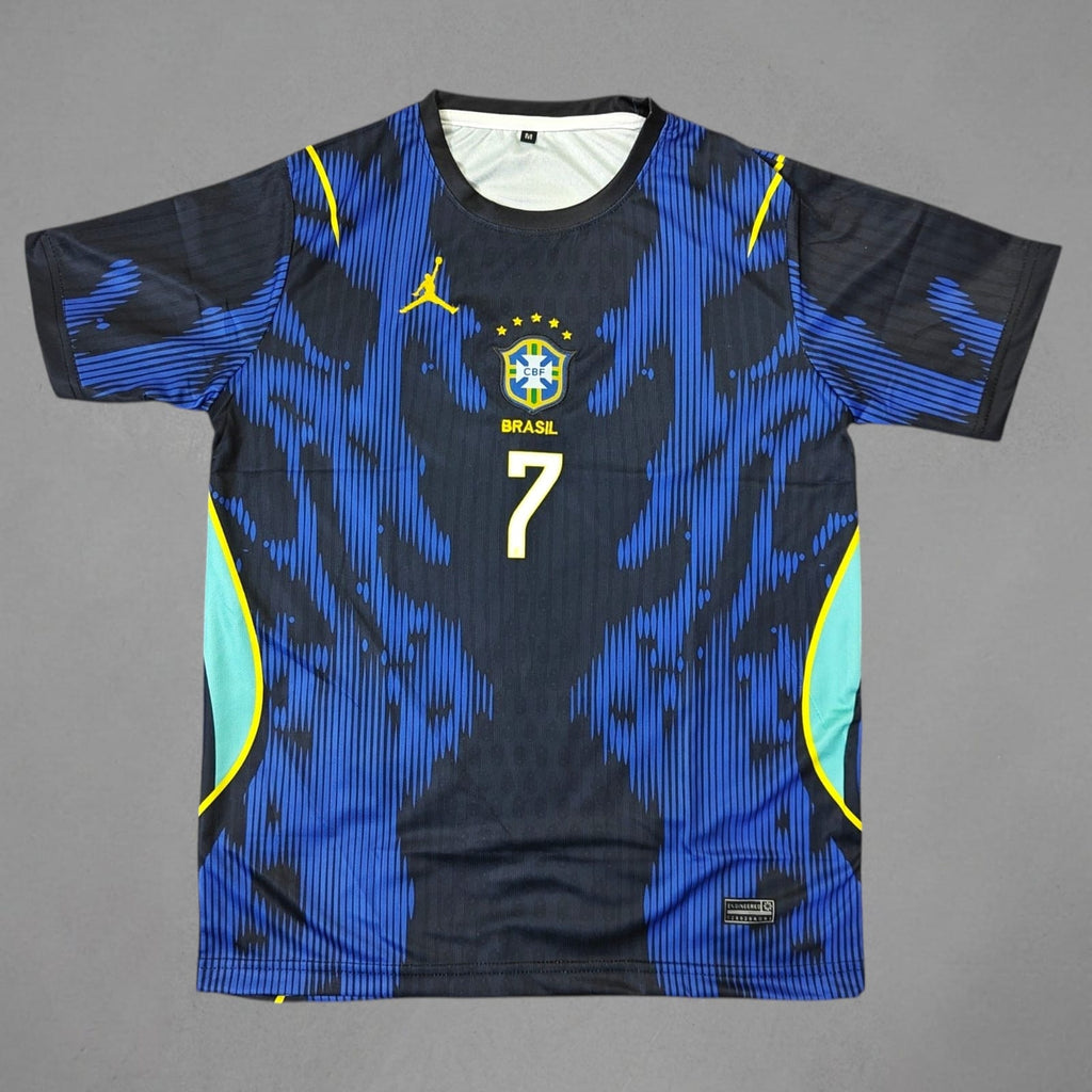Brazil Away 2026 World Cup Vini Jr Embroidery Jersey