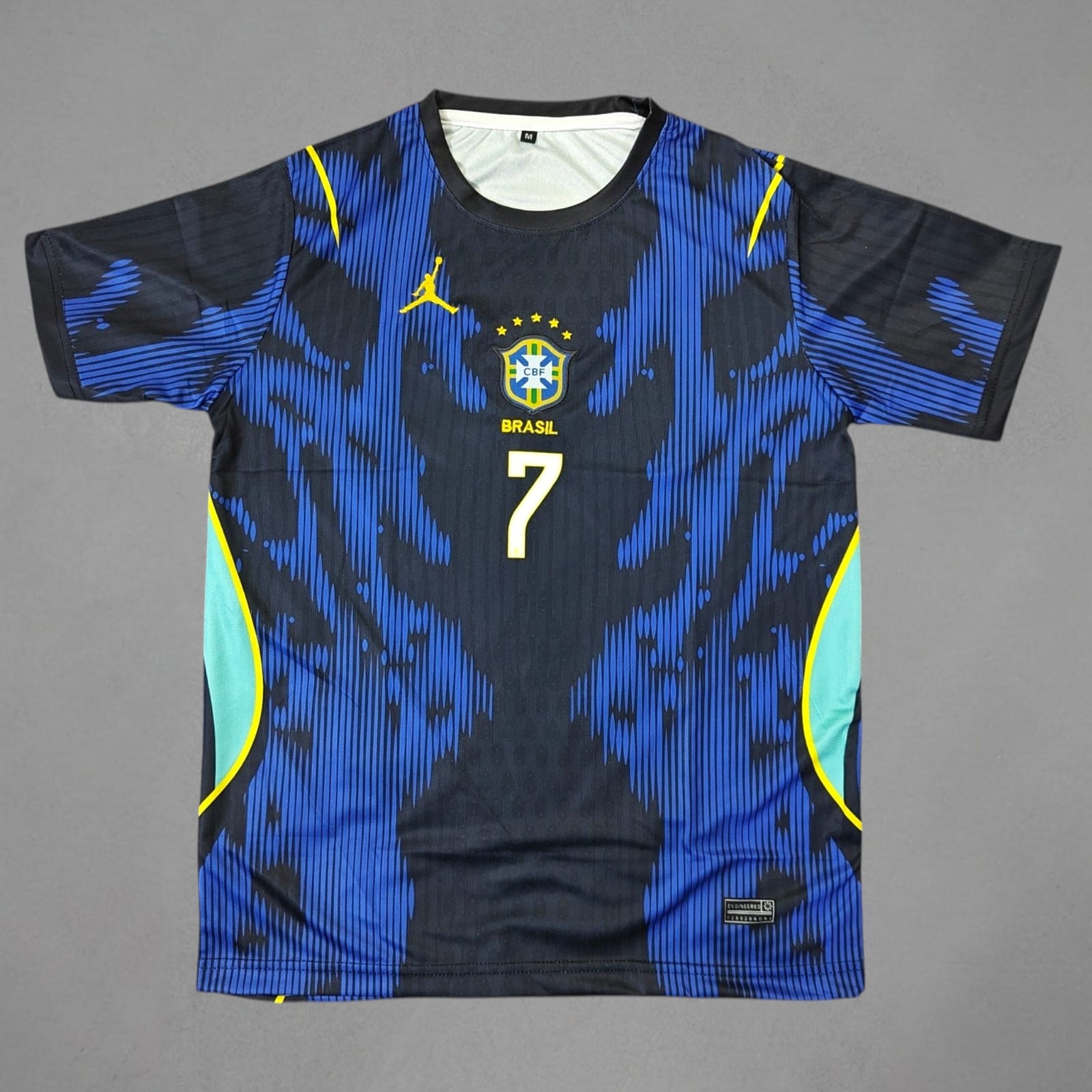 Brazil Away 2026 World Cup Vini Jr Embroidery Jersey