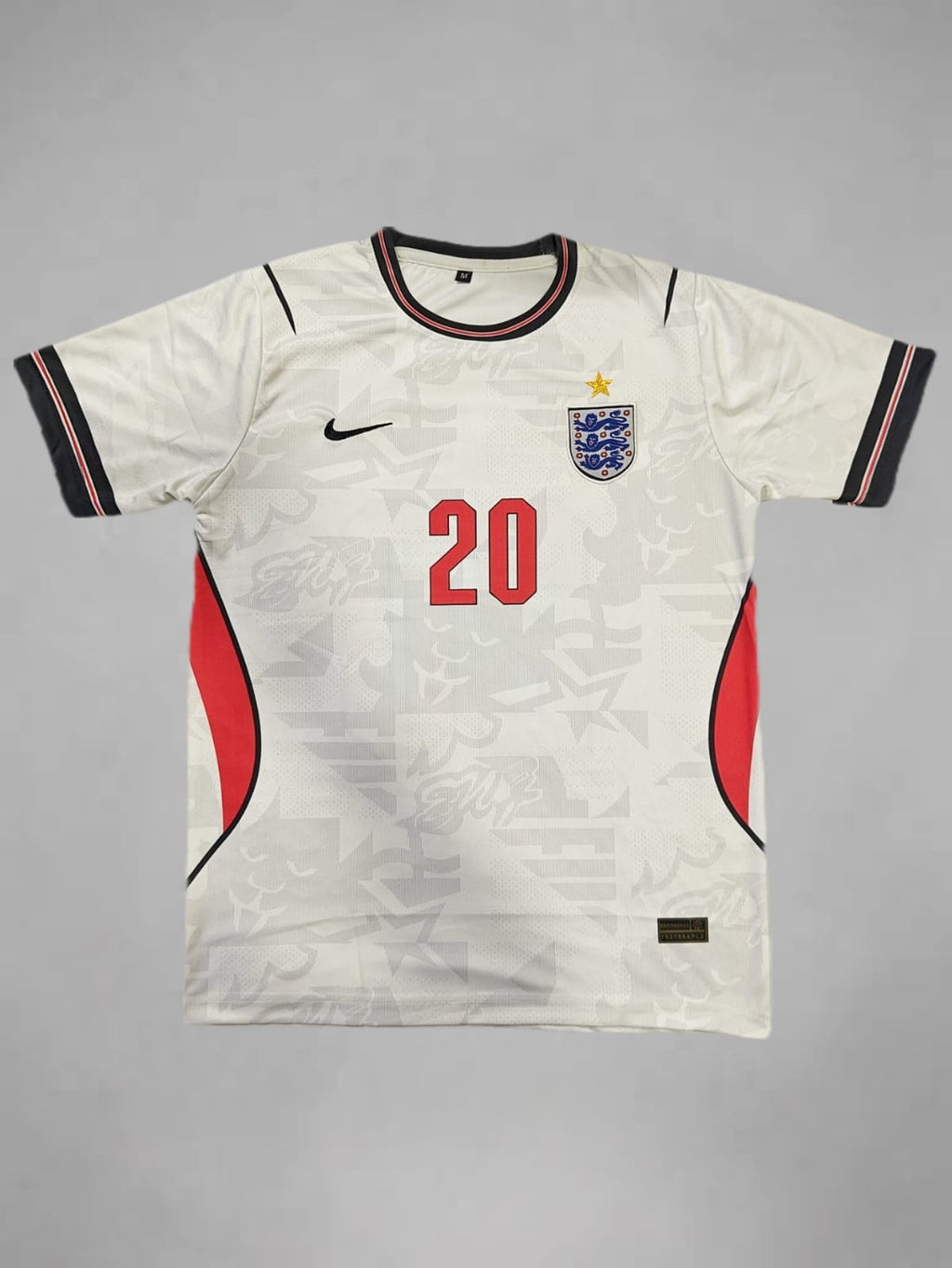 England Home 2026 World Cup Palmer Embroidery Jersey