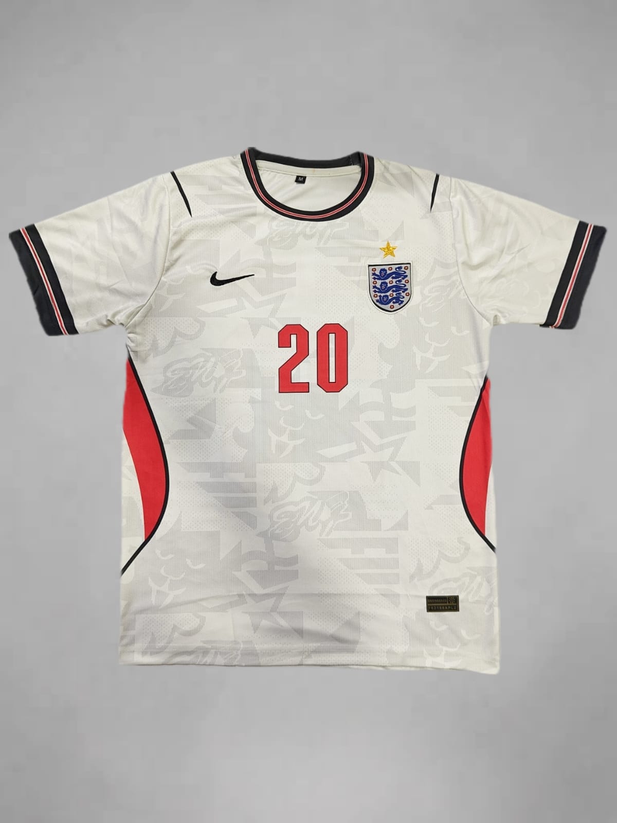 England Home 2026 World Cup Palmer Embroidery Jersey