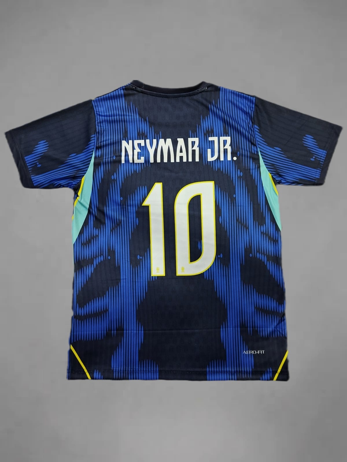 Brazil Away 2026 World Cup Neymar Embroidery Jersey
