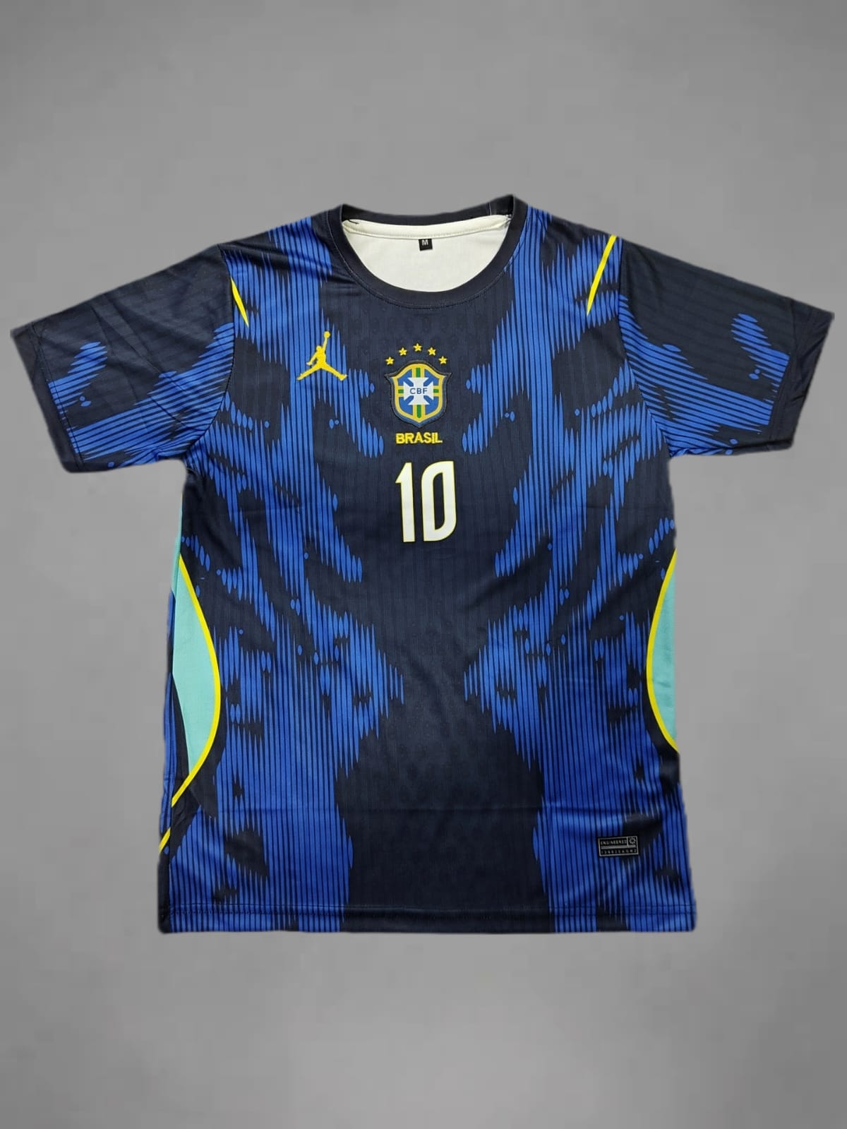 Brazil Away 2026 World Cup Neymar Embroidery Jersey