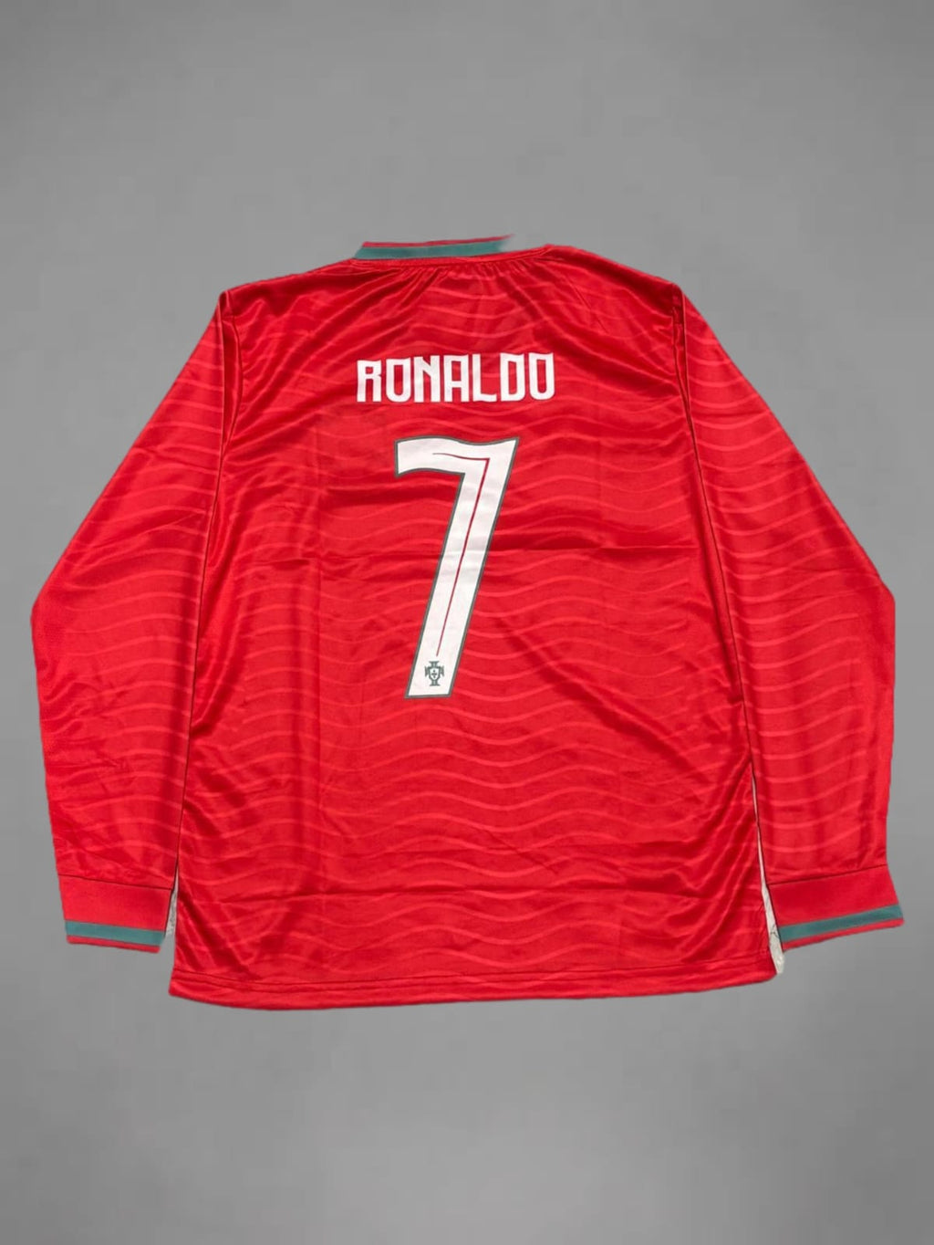 Portugal Home 2026 World Cup Ronaldo Embroidery Full Sleeve Jersey