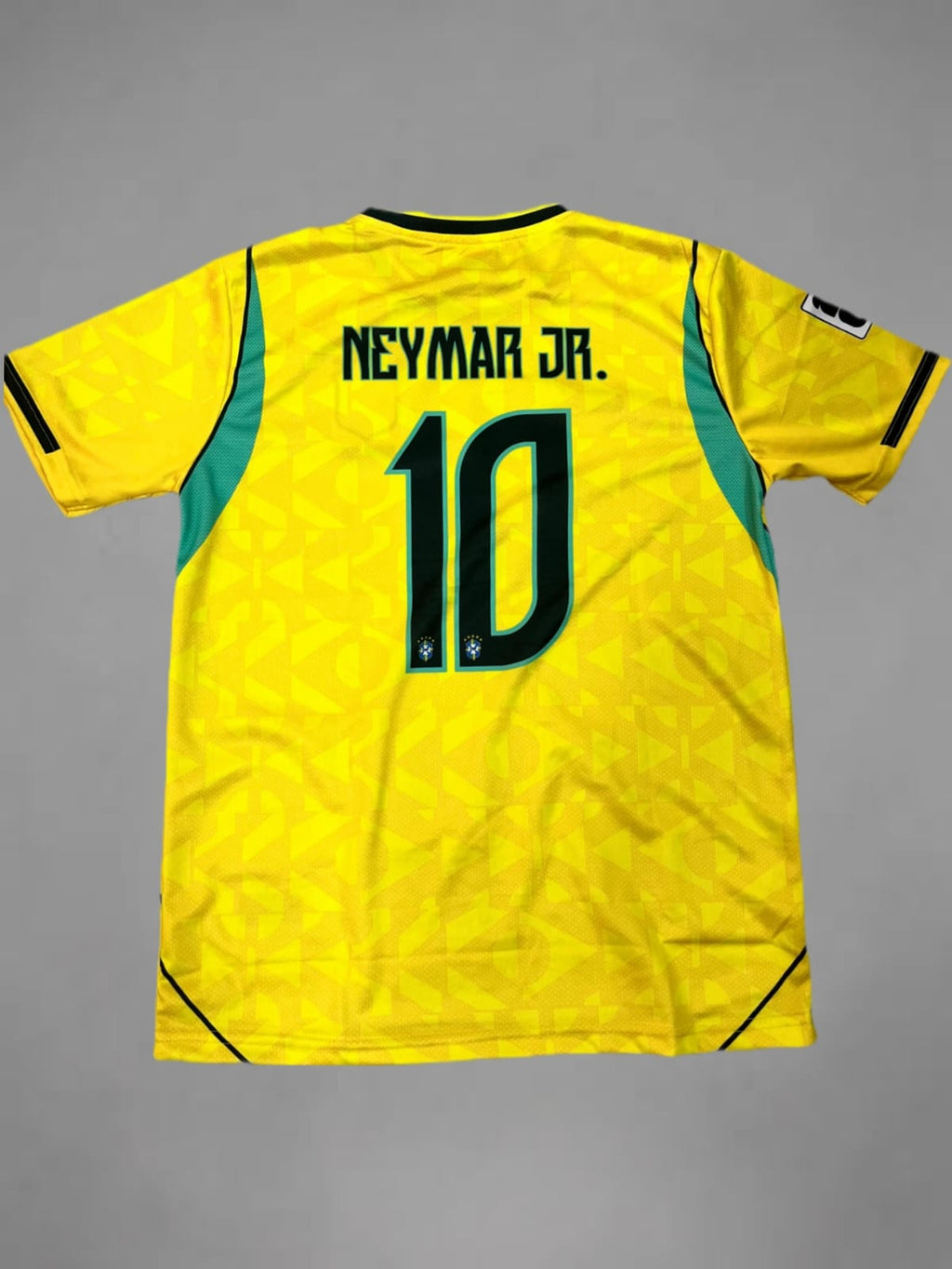 Brazil Home 2026 World Cup Neymar Embroidery Jersey