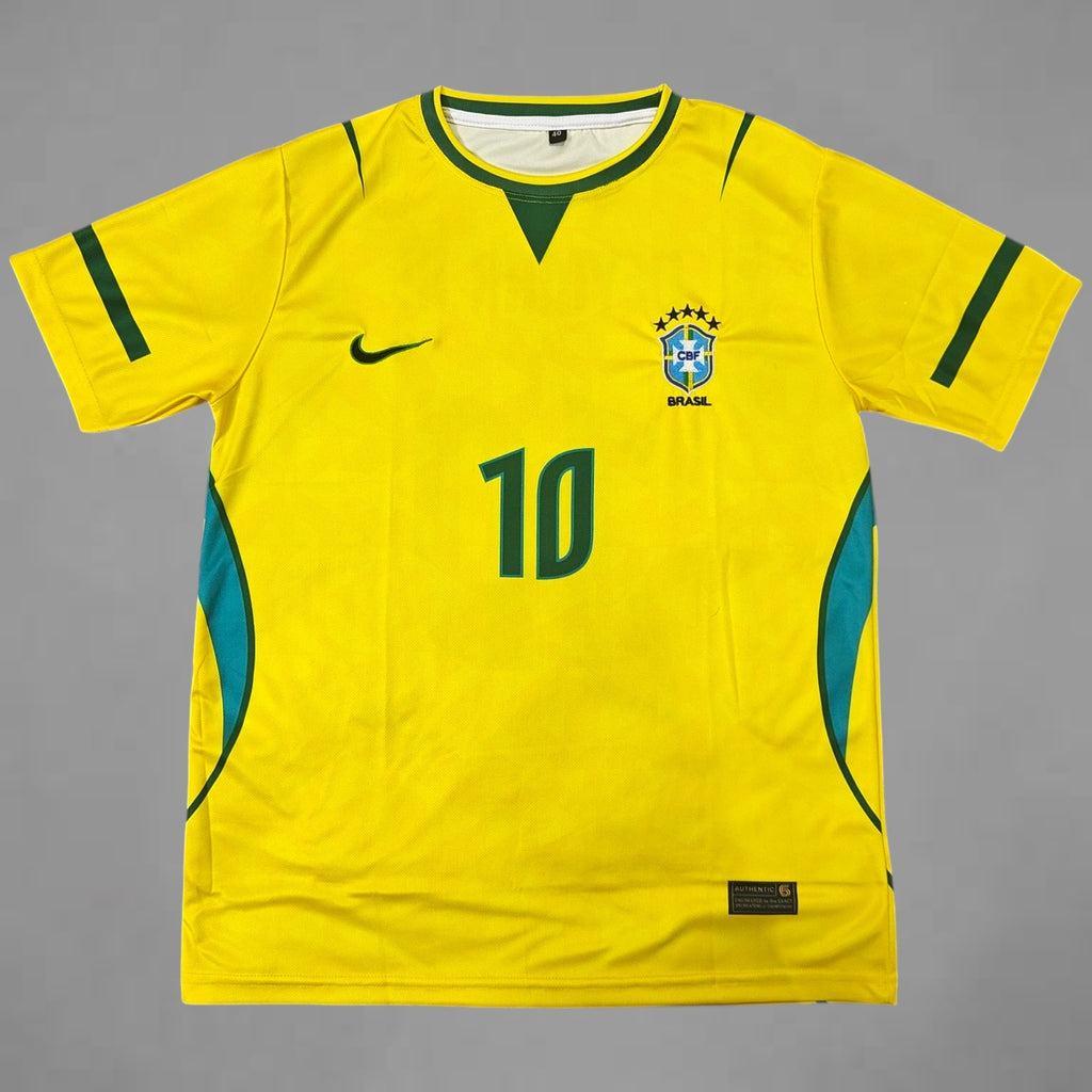 Brazil Home 2026 World Cup Neymar Embroidery Jersey