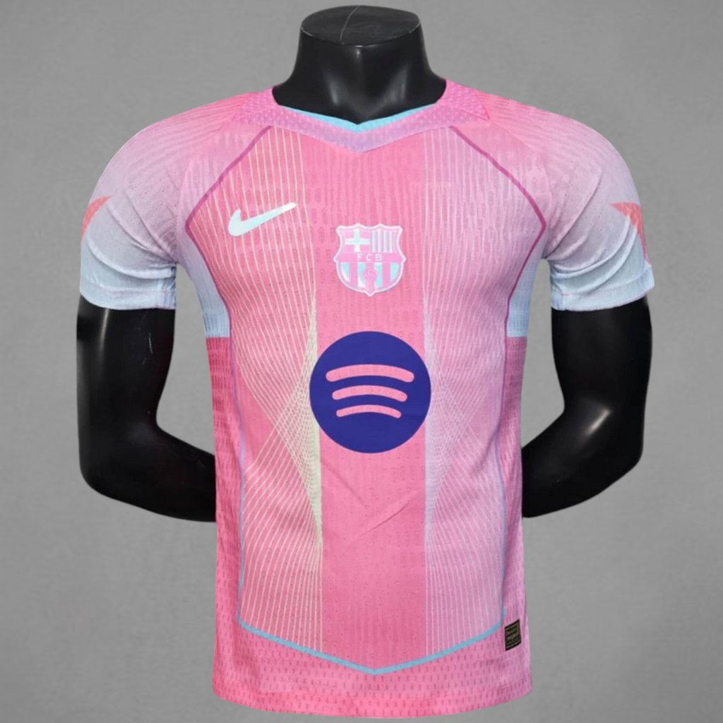 FC Barcelona Pink Special Edition Player Version Jersey