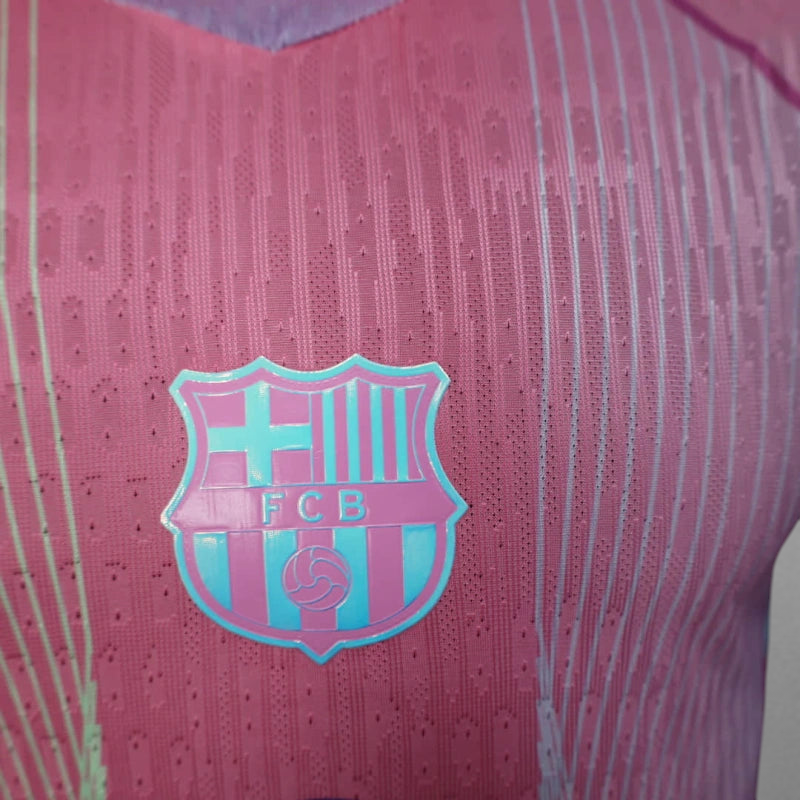 FC Barcelona Pink Special Edition Player Version Jersey