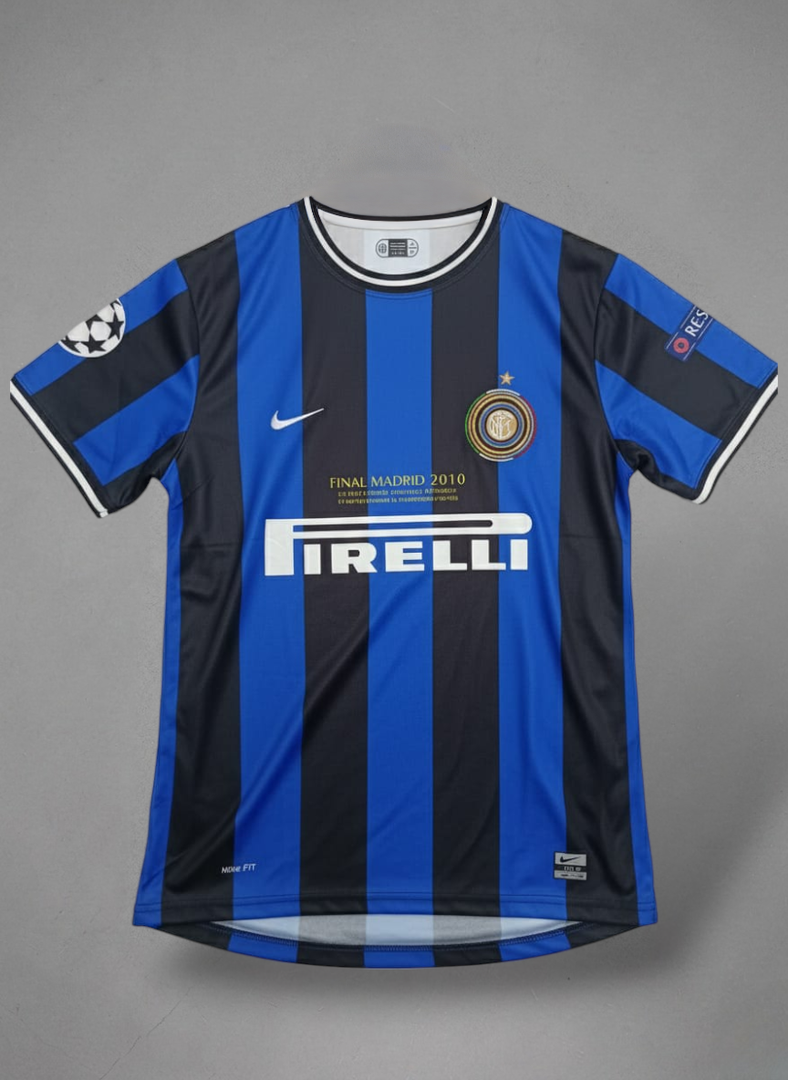 Inter Milan Retro Ronaldo 2009/2010 Embroidery Jersey