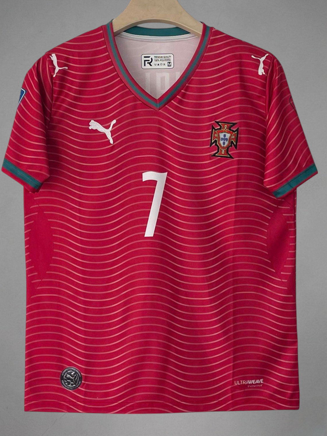 Portugal Home Ronaldo 25/26 Embroidery Jersey