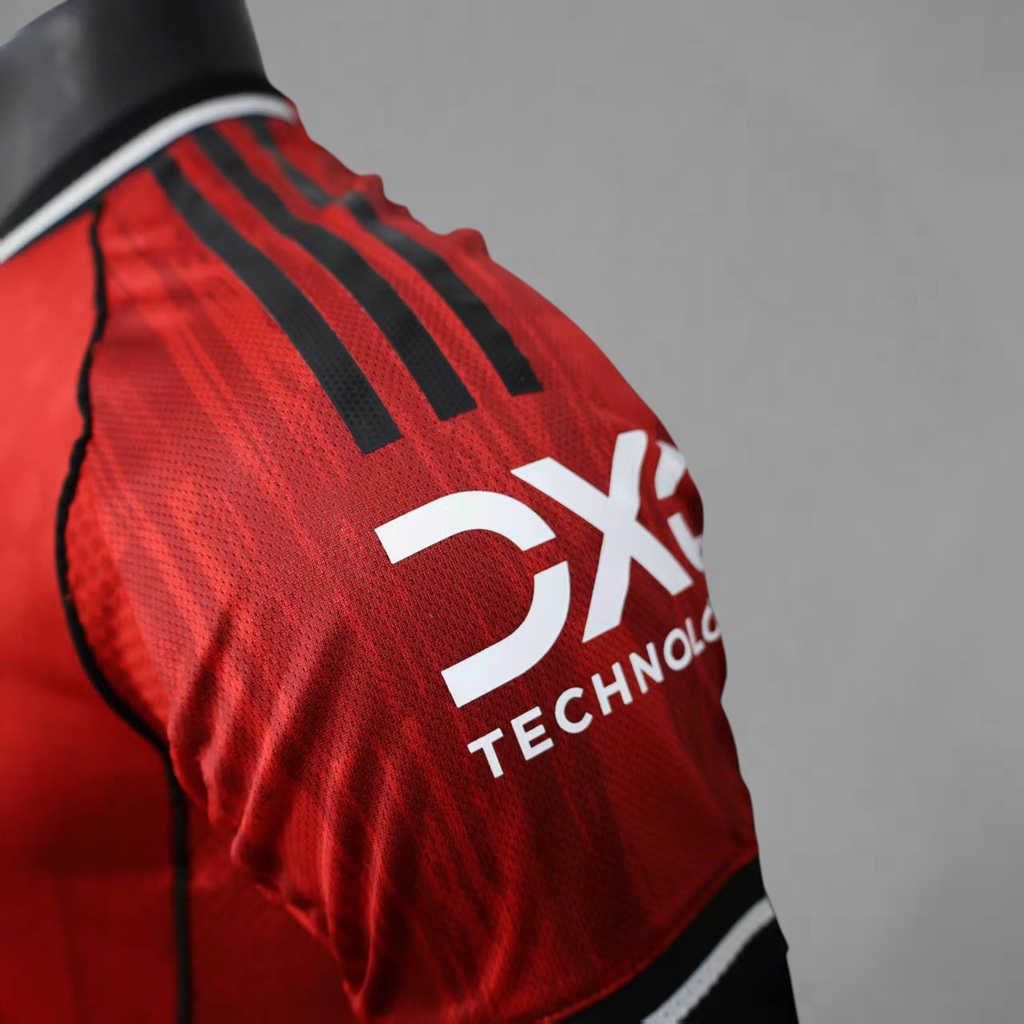 Manchester United Home 25/26 Player Version Jersey.