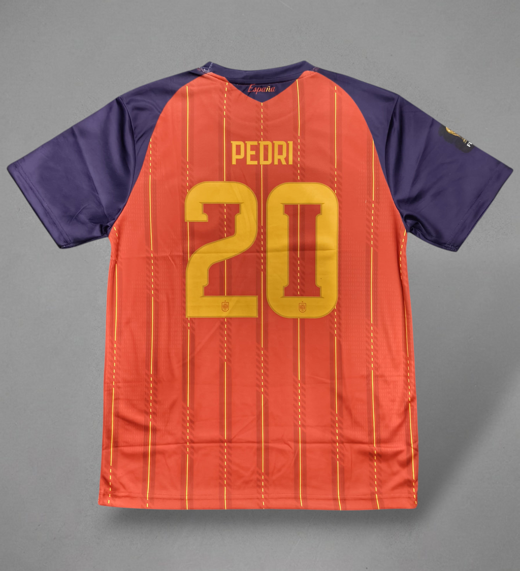 Spain Home Pedri 2026 Embroidery Jersey