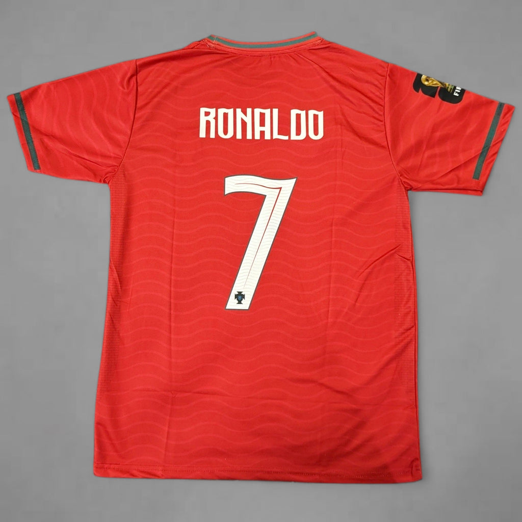 Portugal Home Ronaldo 25/26 Embroidery Jersey