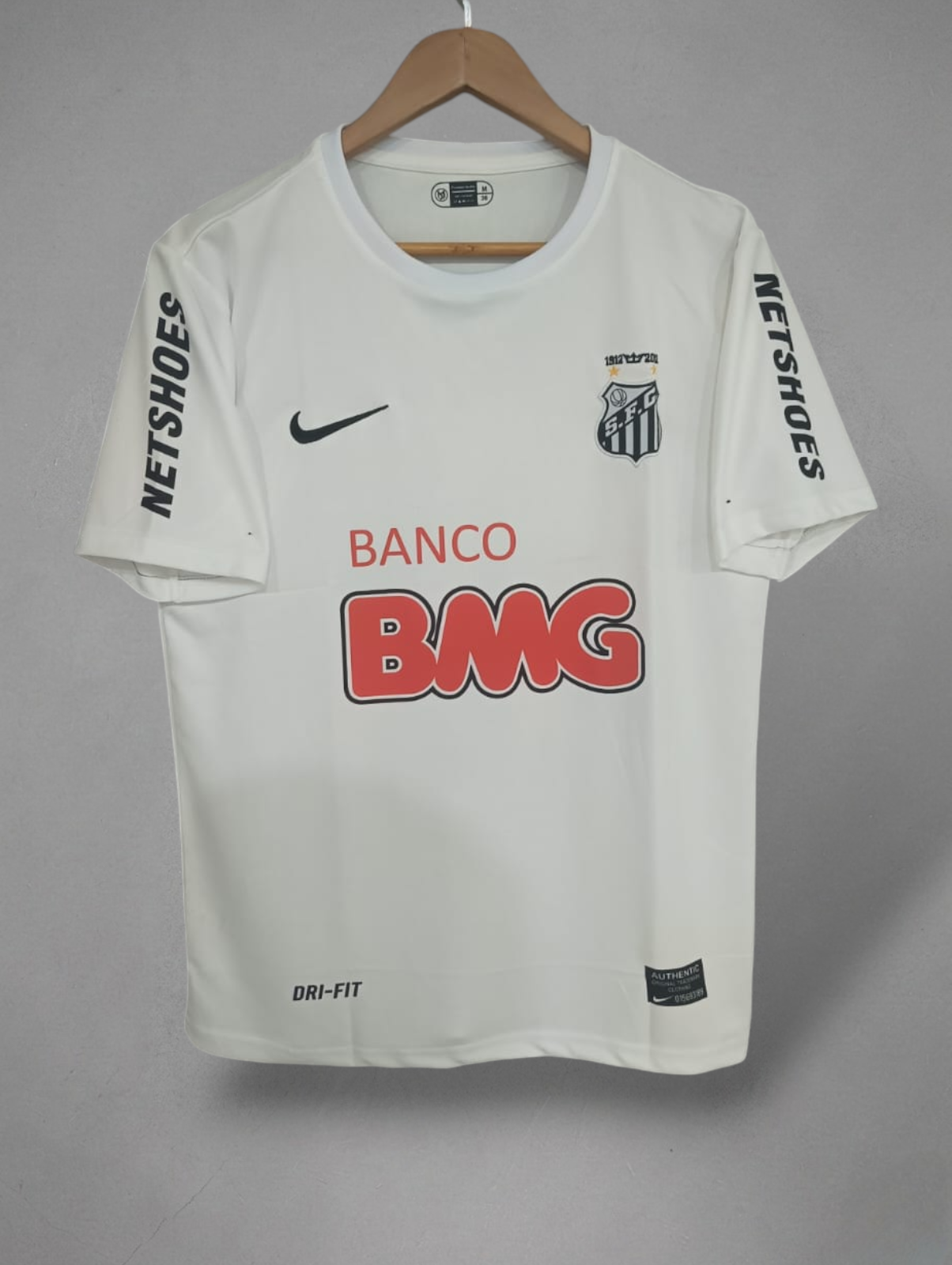 Santos Home Retro Neymar 2011/2012 Embroidery Jersey