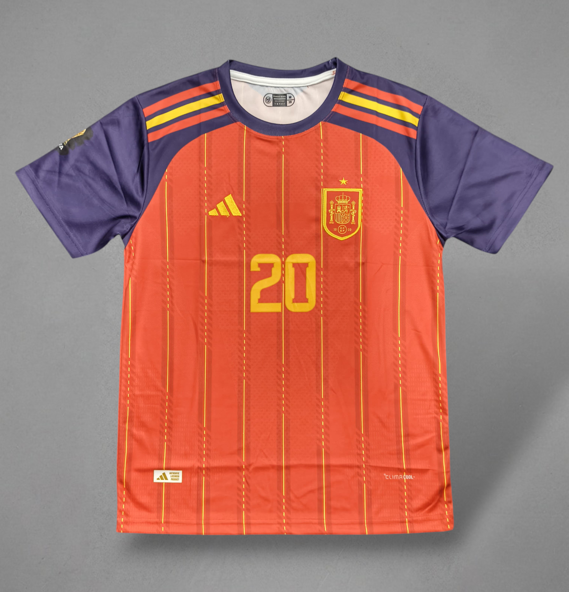 Spain Home Pedri 2026 Embroidery Jersey